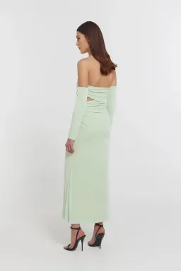 Kianna Gordon Dress in Mint Green Size AUS 6 for rent on The Volte - image 3