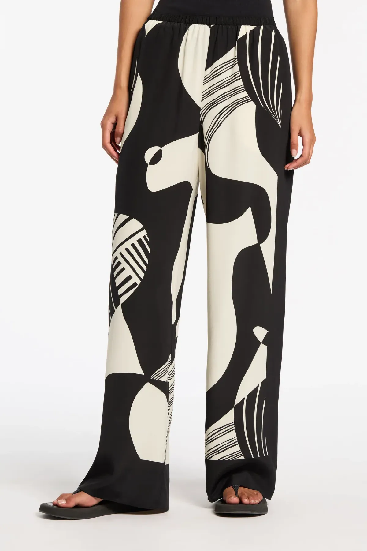 Sir the Label Realisme Pant in Papier Print Size AU 8 - Image 2