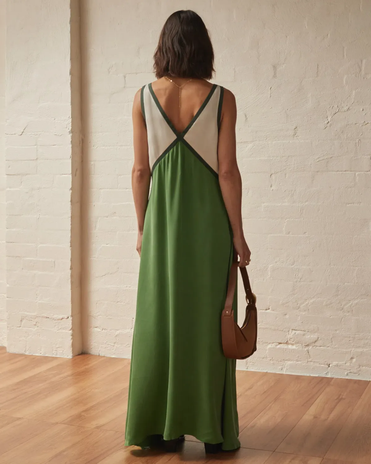 Sanica The Namoi Maxi Dress Green Size S / AU 8 - Image 3