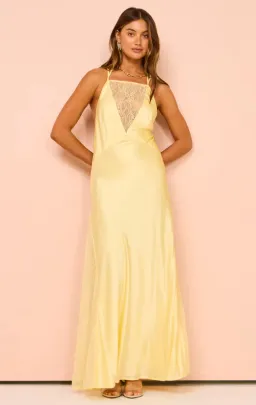 Hansen & Gretel Arie Lace Dress in Butter Size 8 for rent on The Volte - image 5