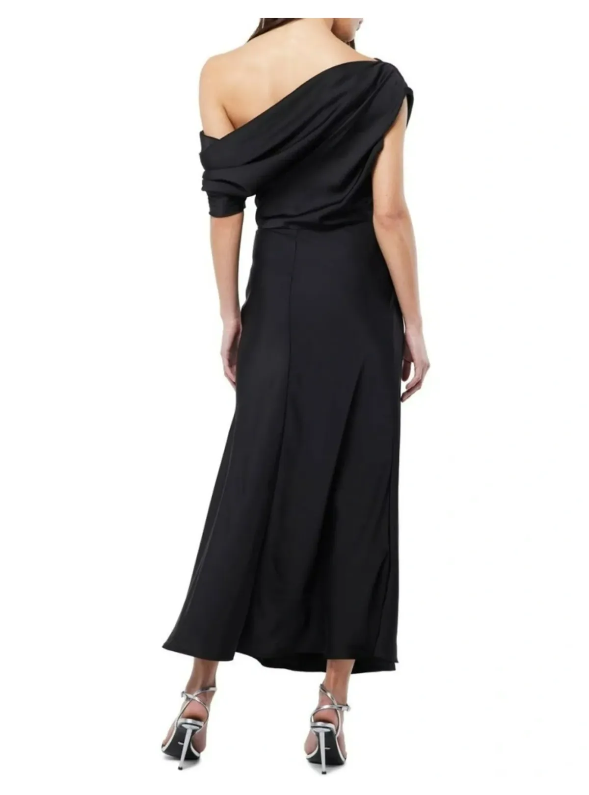 Mossman Love In The Dark Midi Dress Black Size AU 8 - Image 4