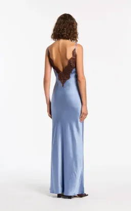 Sir The Label Danseurs Lace Slip Dress In Bleue Size 0 / AU 6 for rent on The Volte - image 2