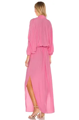 SWF Boutique Plunge Dress Floss Pink Size 6 for rent on The Volte - image 3