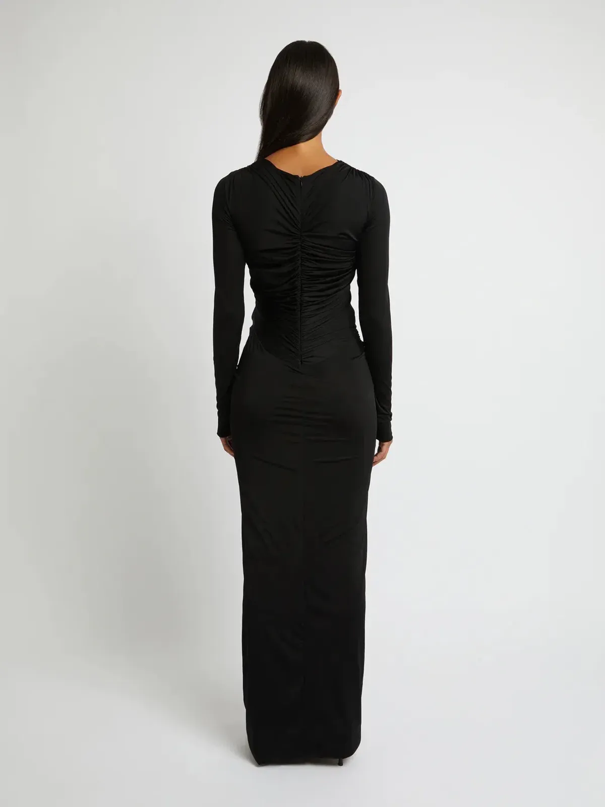 Christopher Esber Venus Long Sleeve Dress Black Size 8 / 8-10 AU - Image 3