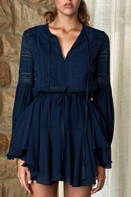 Shona Joy peasant dress for rent on The Volte - image 2