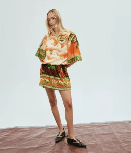 ALEMAIS Bunglalow Mini Dress Multi Size 8  for rent on The Volte - image 1