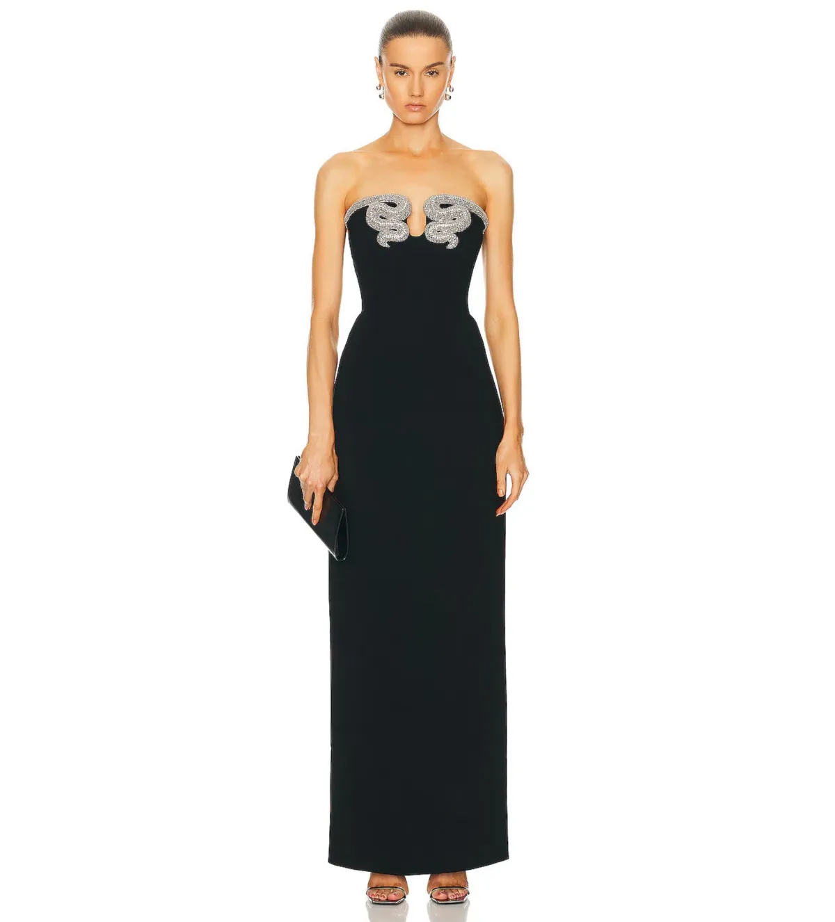 Rachel Gilbert Lukas Gown Black Size 0 / AU 6 - Image 1