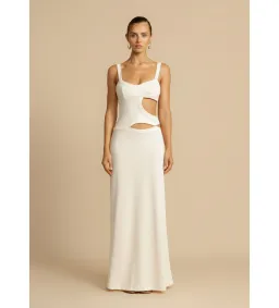 Arcina Ori Jetta Maxi Dress White Size S/Au 8 for rent on The Volte - image 1