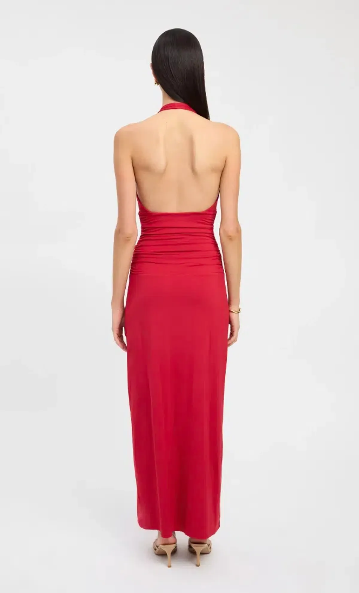 Kookai Brooklyn Maxi Dress Red Size 10  - Image 2