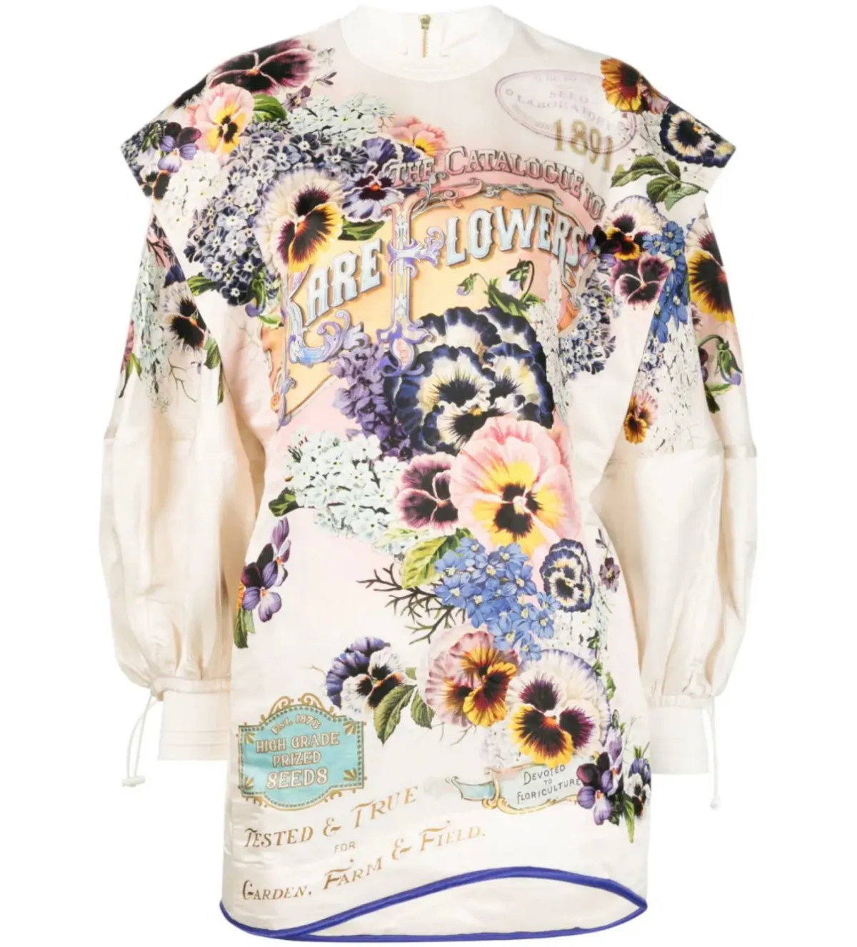 Zimmermann Tama Billow Floral Print Dress in Floral Size 0/ AU 8 - Image 3