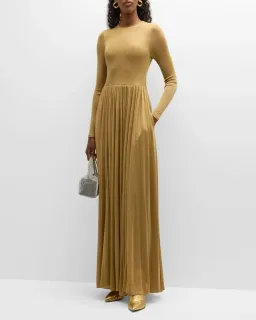 Zimmermann Lyrical Sparkly Lurex Gown Gold Size 0/ Au 8 for rent on The Volte - image 2
