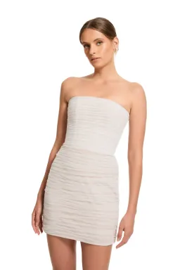 Chosen by Kyha Grier Mini Dress White Size 3 / AU 8 for rent on The Volte - image 1