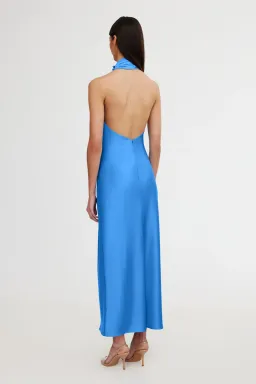 Significant Other Darcy Backless Dress Azure Blue Size 8 for rent on The Volte - image 2