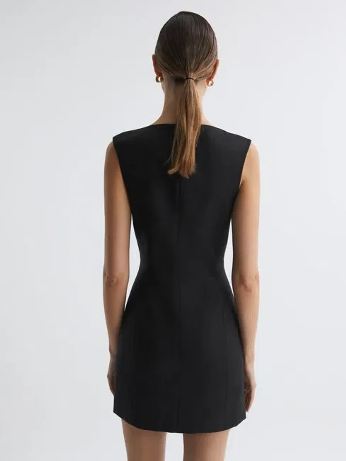 Anna Quan Lia Dress Black Ink Size 8 - Image 4