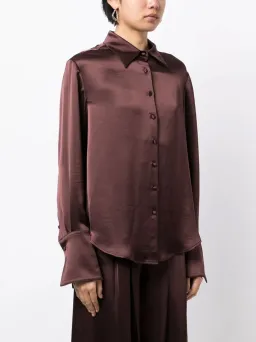 Anna Quan Lana Shirt and Matteo Pant Shaved Chocolate Size 8 for rent on The Volte - image 2