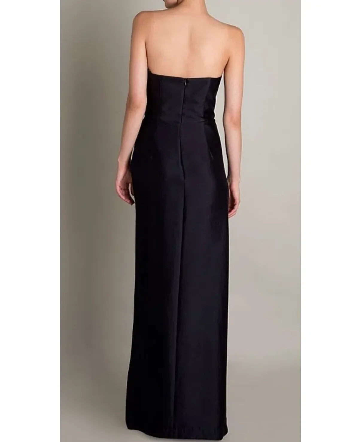 Bianca Spender Cotton Silk Phantasm Dress Ink Size 8 - Image 3