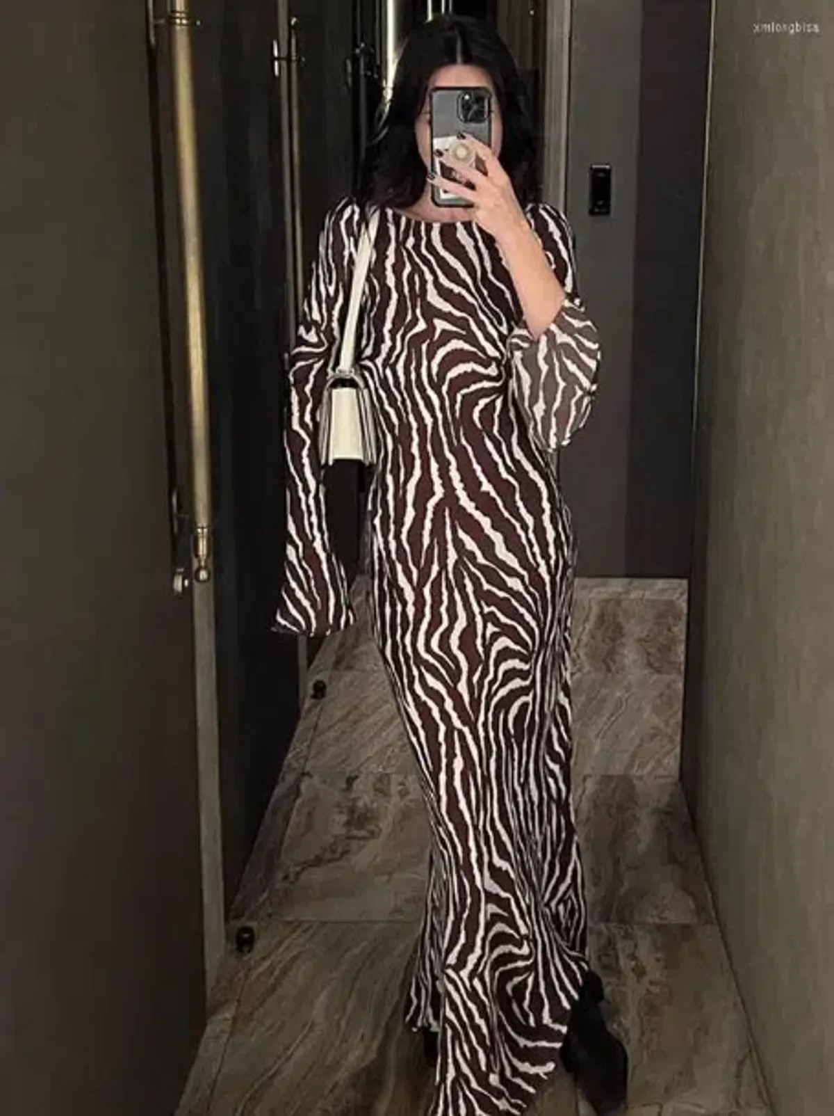 Realisation Par The Gia In Animal Zebra Print Size L / Au 12 - Image 9