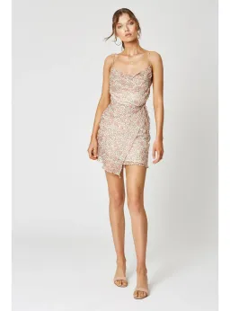 Winona Desert Rose Wrap Dress in Floral Size AU 8 for rent on The Volte - image 1