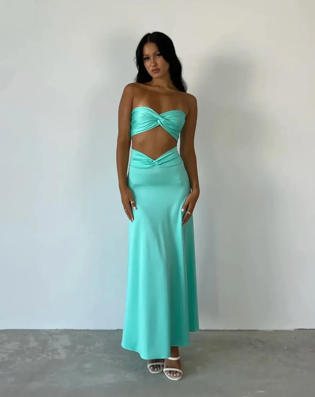 Banter The Label Jasmine Set Aqua Size S / AU 8  - Image 1