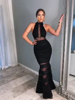 Dollhouse Mary Matrix Dress Black Size 8 for rent on The Volte - image 1