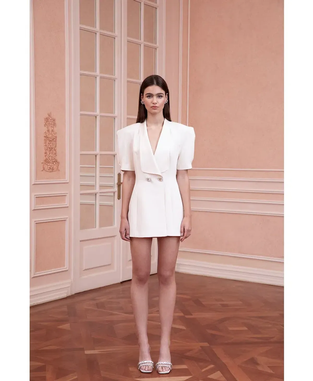 Nana Jacqueline Alila Mini Dress White Size 8 - Image 1