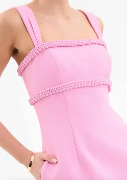 Rebecca Vallance Rochelle Mini Dress Pink Size AU 8 for rent on The Volte - image 3