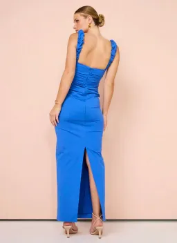 Sir The Label Sir Azul Balconette Gown In Cobalt Size 1 /Au 8  for rent on The Volte - image 3