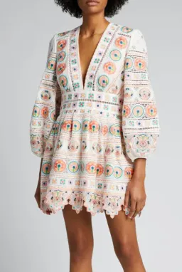 Zimmermann Brighton Plunge Dress Multi Size 3 / Au 14 for rent on The Volte - image 3