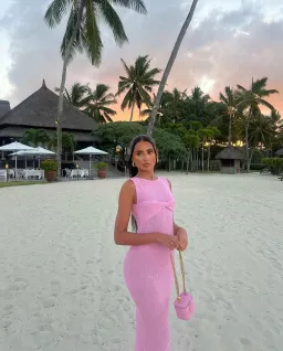 I am Delilah Giselle Maxi Dress Pink Size XS / AU 6 for rent on The Volte - image 2