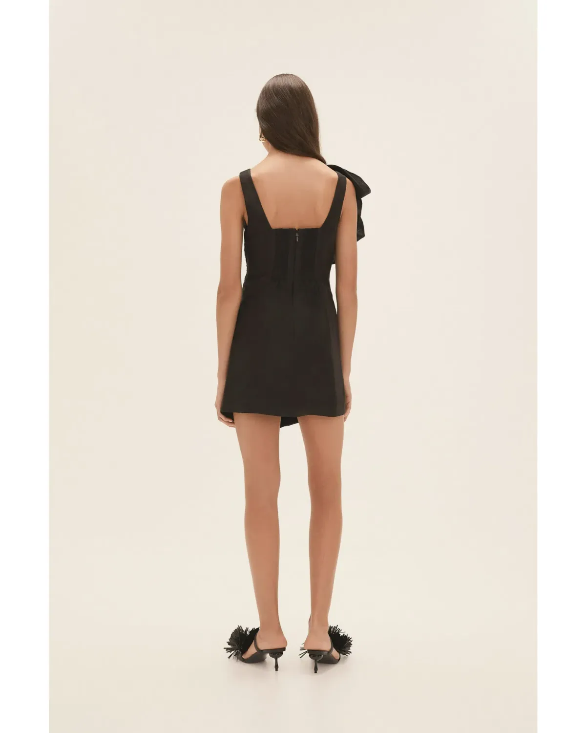 Aje Energy Mini Dress Black Size AU 8  - Image 4