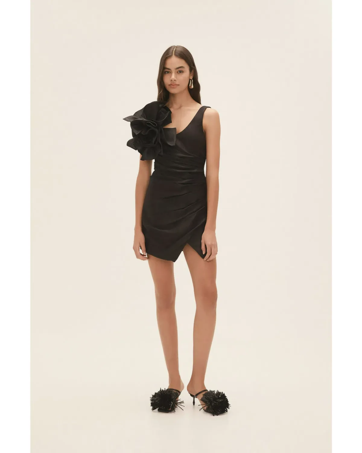 Aje Energy Mini Dress Black Size AU 8  - Image 2