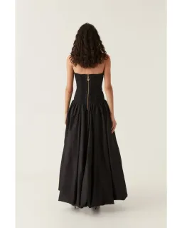 Aje Violette Bubble Hem Maxi Dress Black Size AU 6 for rent on The Volte - image 4
