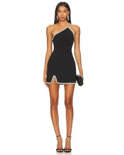 Lovers + Friends Cosette Mini Dress Black Size AU 10 for rent on The Volte - image 1