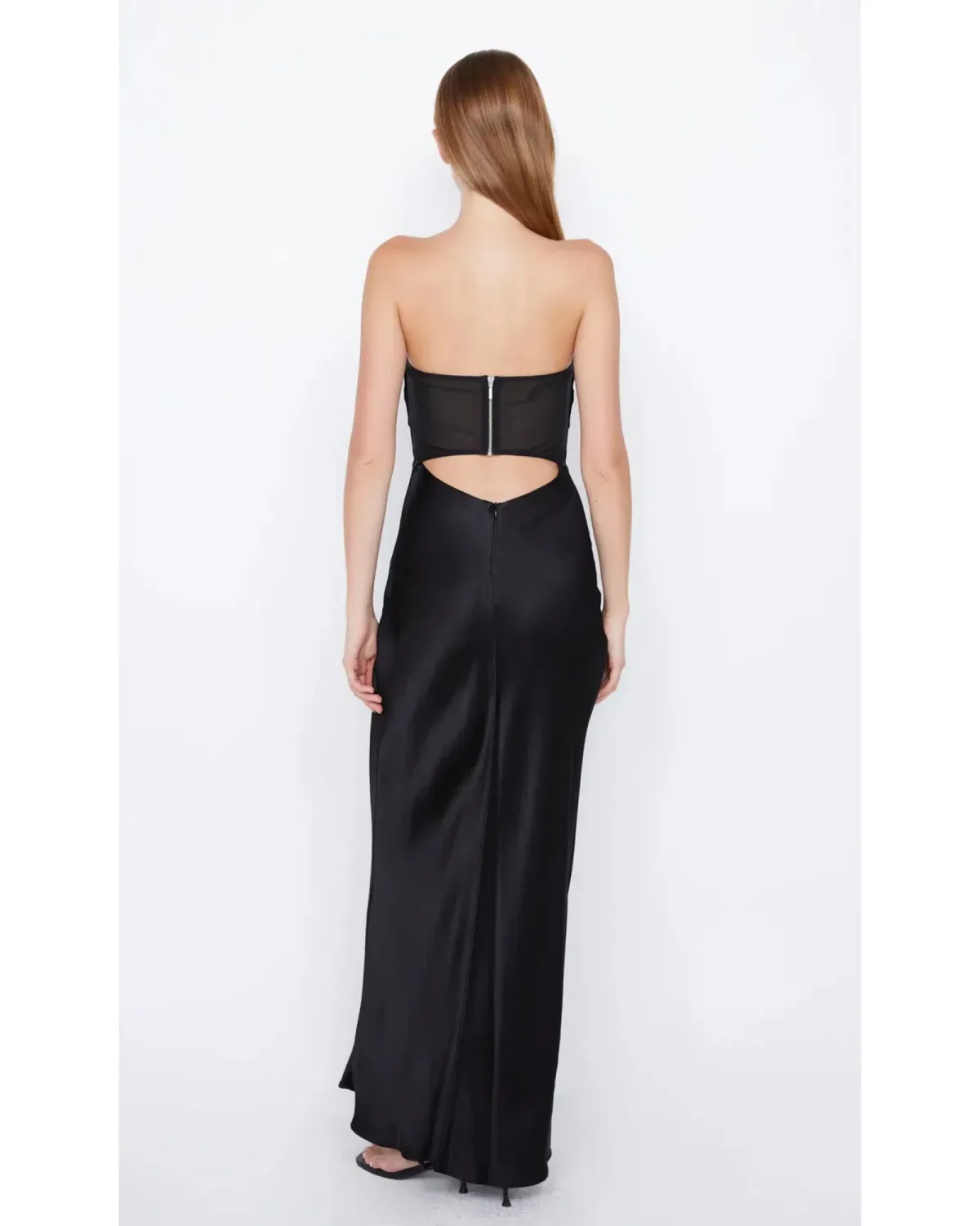 Bec & Bridge Halle Strapless Dress Black Size AU 12 - Image 2