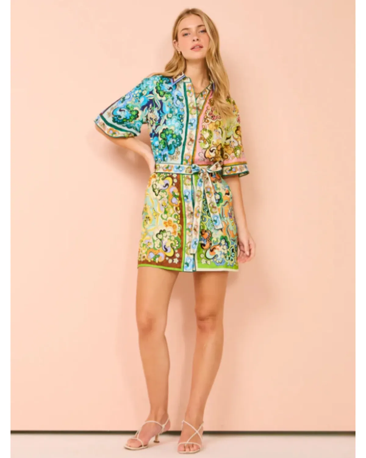 Alemais Dreamer Mini Dress Multi Size AU 8  - Image 1