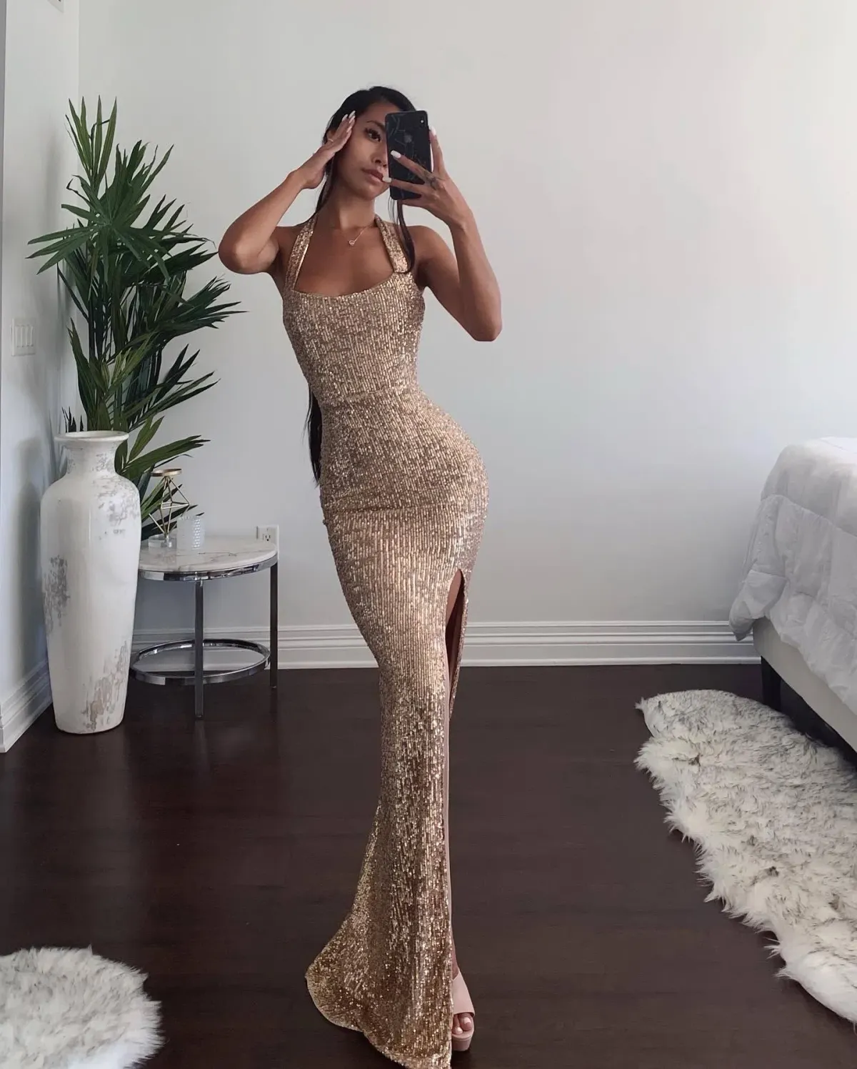 Nookie Fantasy Gown in Gold Size S / AU 8 - Image 7