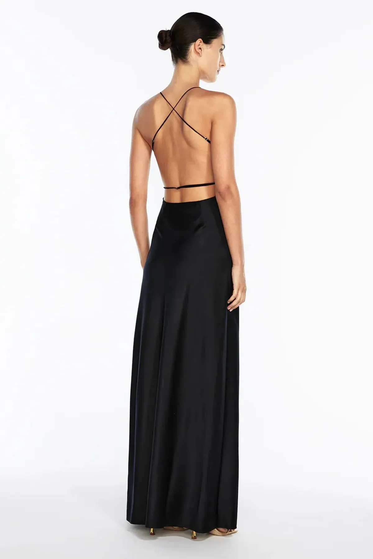 Manning Cartell Liquid Asset Slip Dress Black Size 8 - Image 3