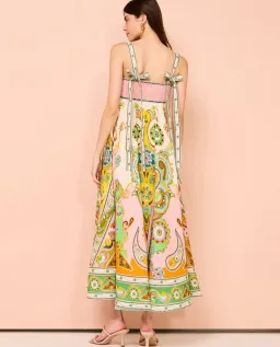 Alemais Pinball Sundress Multi Size 10  for rent on The Volte - image 3