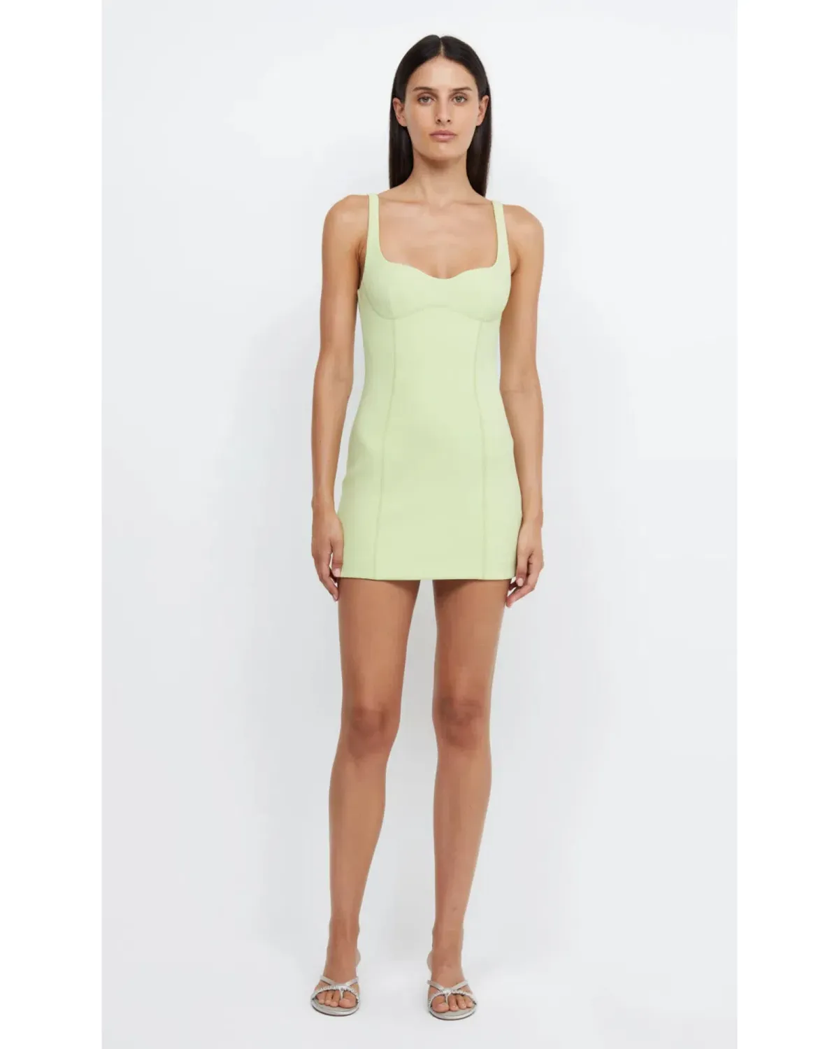 Bec & Bridge Zoe Mini Dress Lime Size AU 6  - Image 1