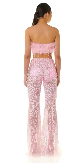 Eliya the Label Heather Top in Pink Size XL /Au 14 for rent on The Volte - image 4