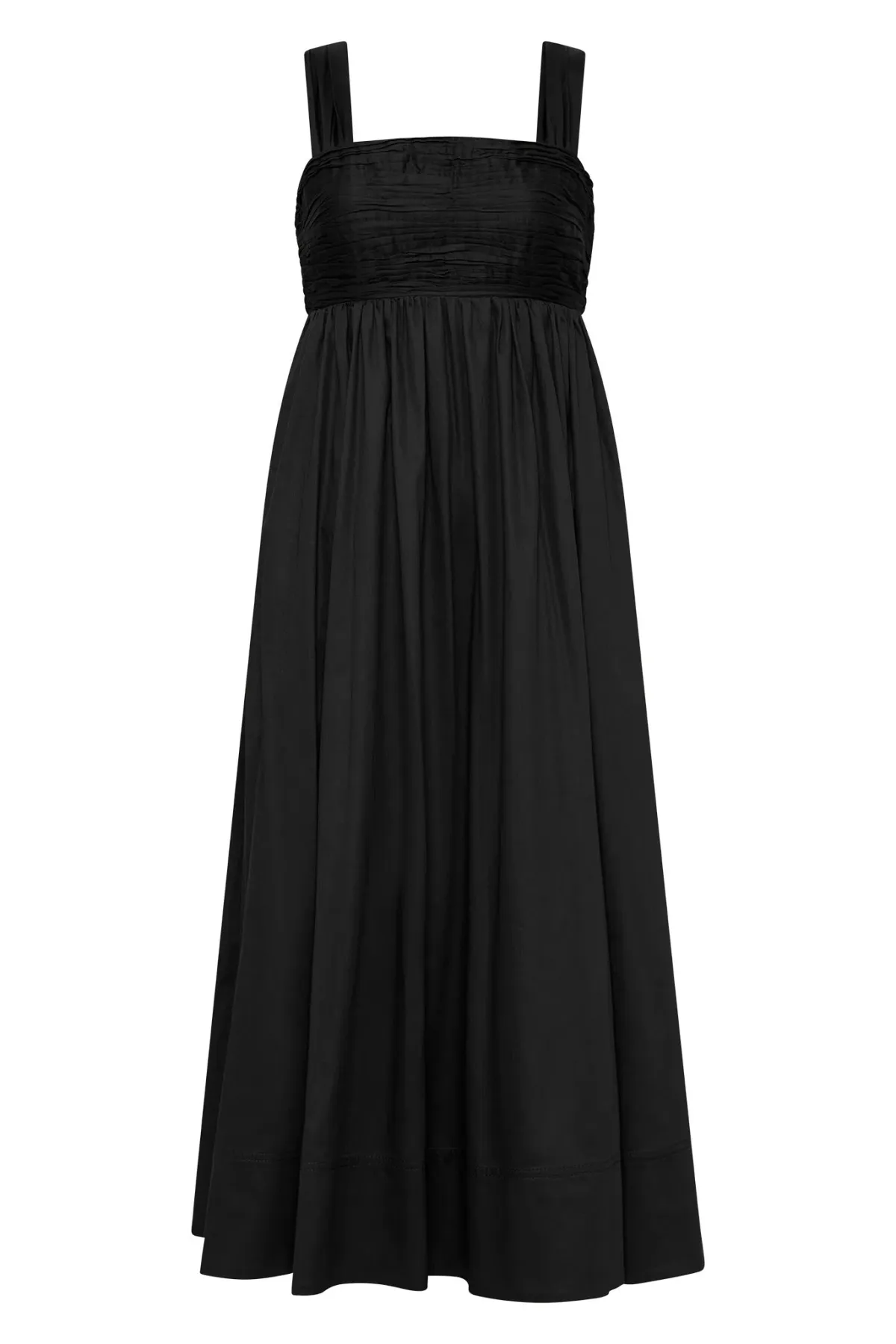 Aje Nova Tie Back Midi Dress Black Size 12  - Image 3