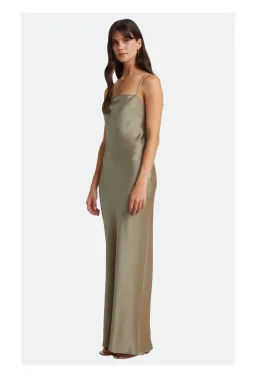 Bec & Bridge The Dreamer Tie Maxi Dress Green Size 6 for rent on The Volte - image 4