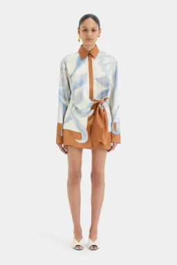 Sir the Label Sorrento Shirt Dress Scarpia Print Size 12 for rent on The Volte - image 1