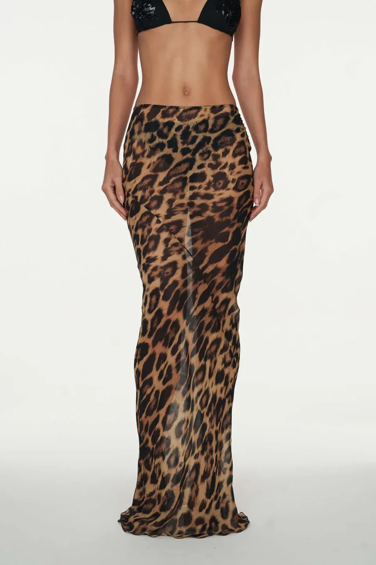 Rat & Boa Monique Skirt in Leopard Print Size S / AU 8 - Image 2