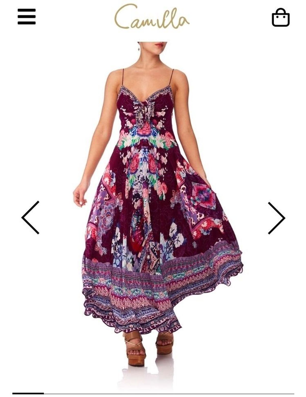 Camilla Little Osaka Girl Tie Front Dress - Image 2