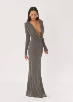 Arcina Ori Jen Dress Grey Size M / AU 10 for rent on The Volte - image 6