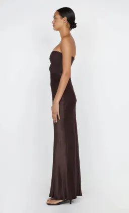 Bec & Bridge Halle Strapless Dress Chocolate Size 12 for rent on The Volte - image 5