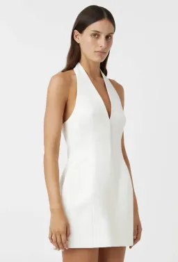 Camilla and Marc Petra Mini Dress Cream Size 8 for rent on The Volte - image 4