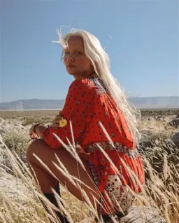 Spell Desert Wanderer Playsuit Sunset Red Size XL / AU 14 for rent on The Volte - image 5