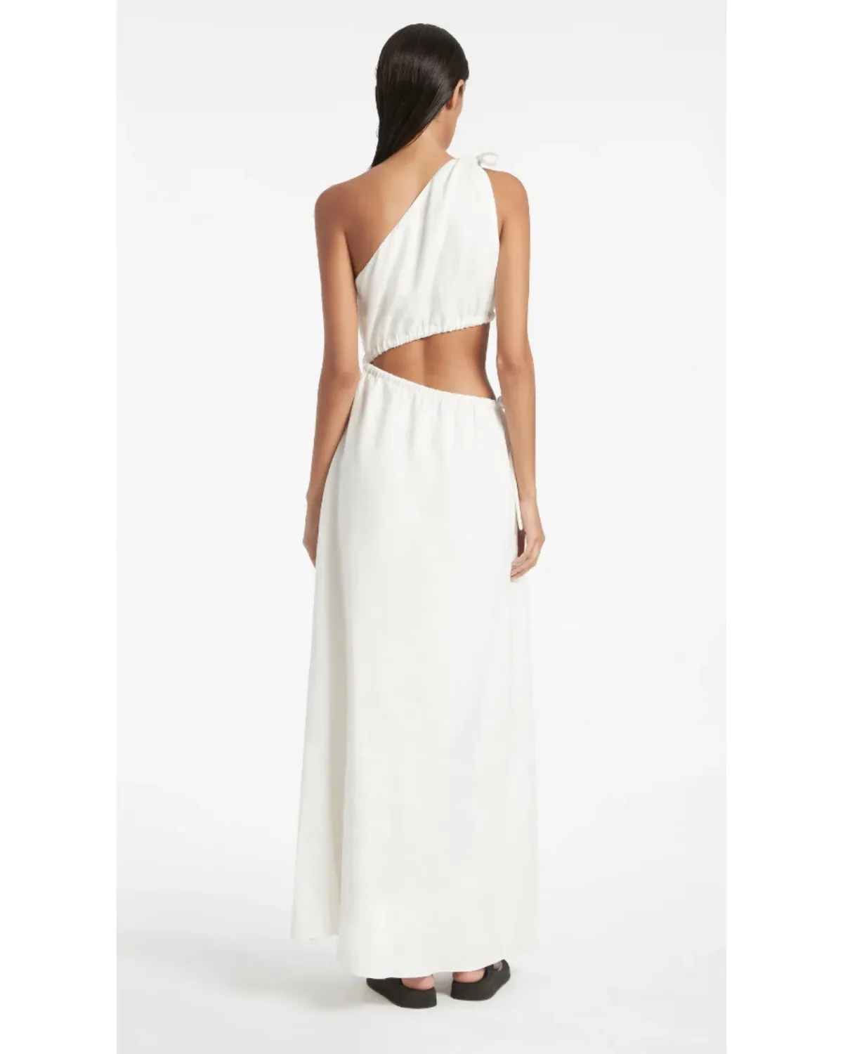 Sir The Label Blanche Asymmetrical Gown White Size 3 / AU 12 - Image 3